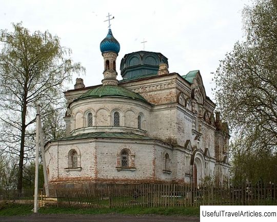 Church of the Resurrection of Christ in Toroshkovichi description and photos - Russia - Leningrad region: Luga district