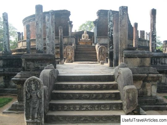 Quadrangle Temples description and photos - Sri Lanka: Polonnaruwa