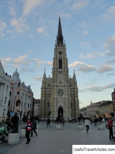 Catholic Cathedral of the Virgin Mary (The Name of Mary Church) description and photos - Serbia: Novi Sad