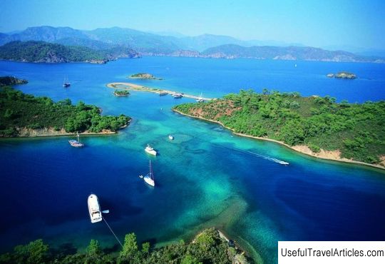 Twelve islands description and photos - Turkey: Fethiye