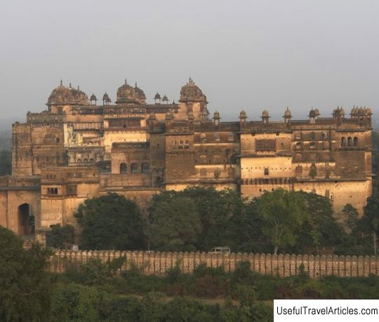 Palace Jahangir Mahal description and photos - India: Orchha