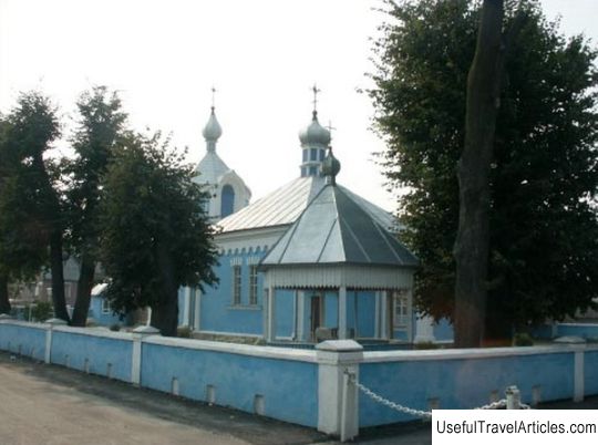 Church of the Nativity of the Blessed Virgin Mary in Gershonakh description and photos - Belarus: Brest