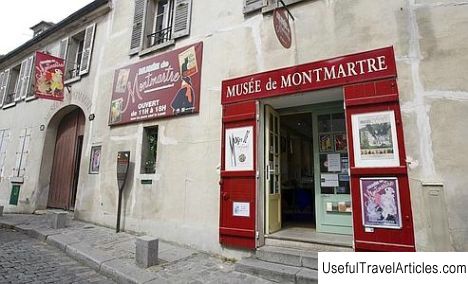 Museum of Montmartre (Musee de Montmartre) description and photos - France: Paris