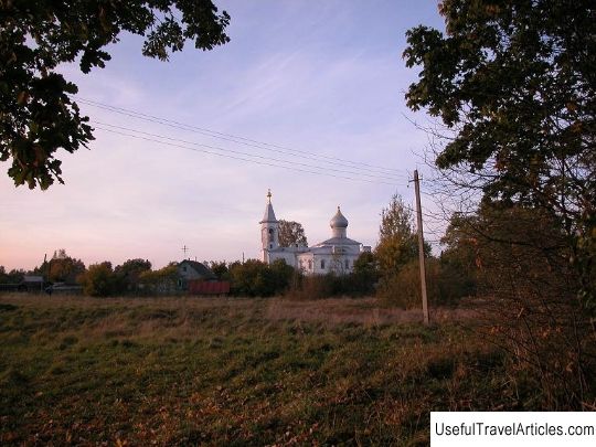 Church of the Intercession of the Blessed Virgin Mary in Bolotovo description and photos - Russia - North-West: Pskov region