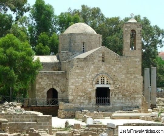 The ruins of the church Panagia Limeniotissa Basilica description and photos - Cyprus: Paphos