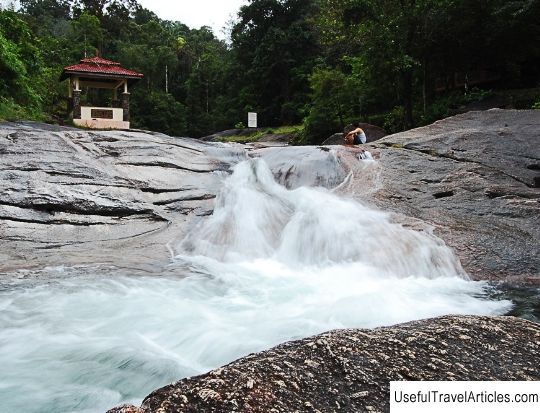 Telaga Tujuh Waterfalls Description And Photos Malaysia Langkawi