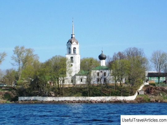 Church of St. Nicholas the Wonderworker on Zalita Island description and photos - Russia - North-West: Pskov Region