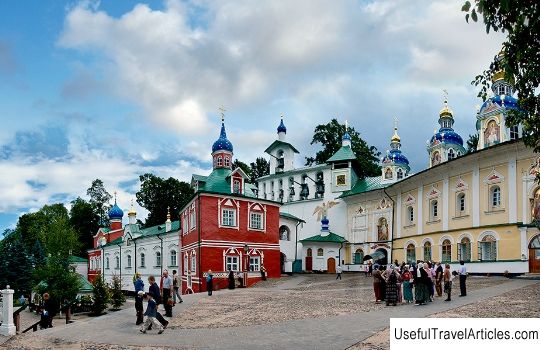 Belfry of the Pskov-Pechersky Monastery description and photos - Russia - North-West: Pechory