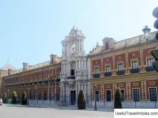 Palace of San Telmo (Palacio de San Telmo) description and photos - Spain: Seville