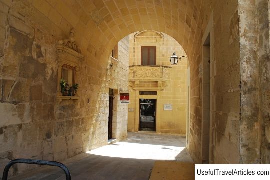 Gozo Museum of Archeology description and photos - Malta: Victoria