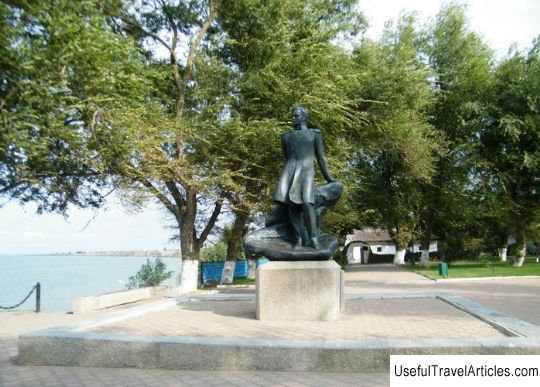 Monument to M. Yu. Lermontov description and photo - Russia - South: Taman