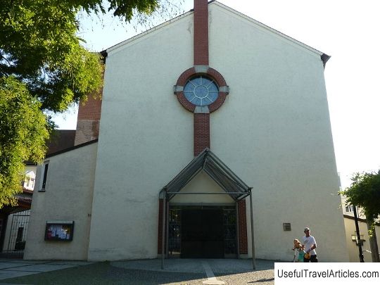Church of St. Michael ”in the meadows” (Kirche St. Michael zu den Wengen) description and photos - Germany: Ulm