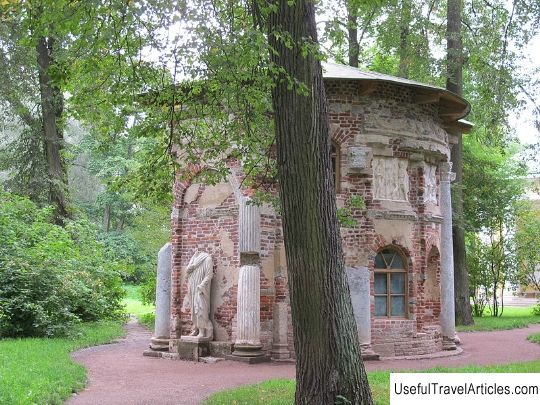 Pavilion ”Kitchen-ruin” description and photos - Russia - St. Petersburg: Pushkin (Tsarskoe Selo)