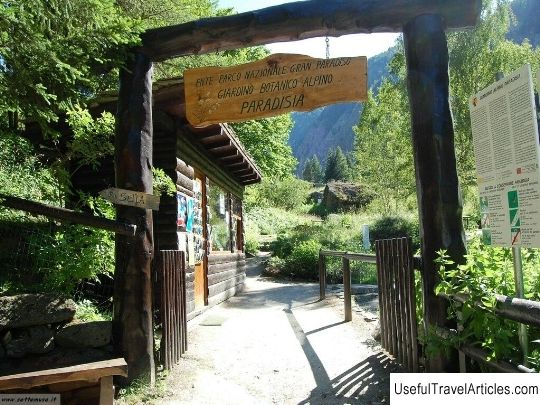 Alpine Botanical Garden ”Paradisia” (Paradisia Alpine Botanical Garden) description and photos - Italy: Val d'Aosta