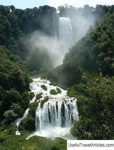 Cascata delle Marmore waterfall description and photos - Italy: Umbria