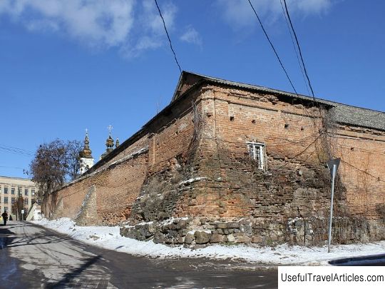 Complex of defense structures of the Jesuit monastery (Mury) description and photo - Ukraine: Vinnytsia