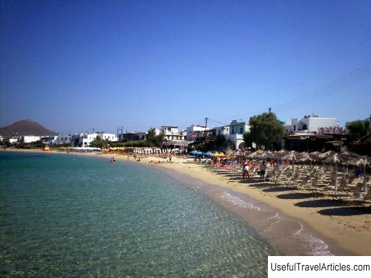 Agia Anna beach description and photos - Greece: Naxos Island