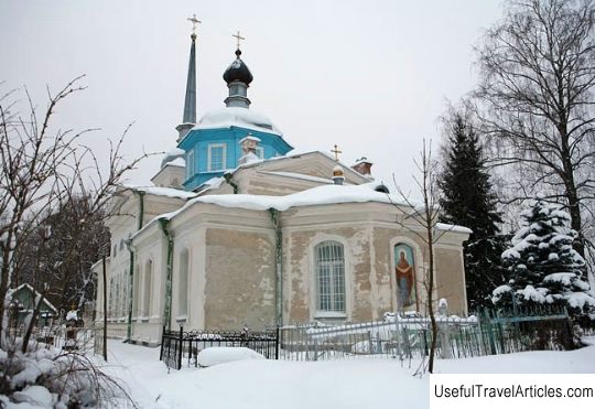 Church of the Intercession of the Virgin in the village of Zhabory description and photos - Russia - North-West: Pskov region