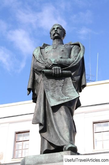 Monument to P. K. Pakhtusov description and photo - Russia - St. Petersburg: Kronstadt