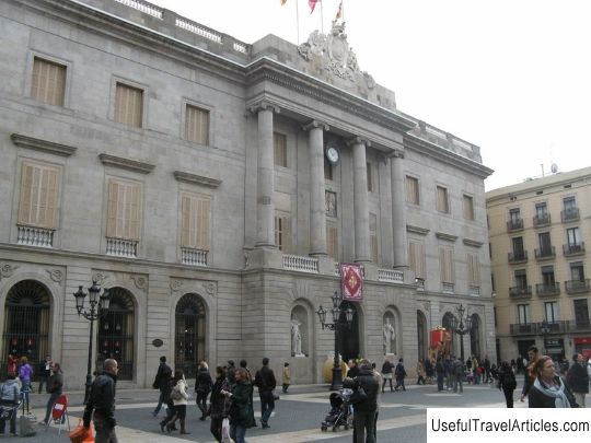 City Hall (Casa de la Ciutat) description and photos - Spain: Barcelona