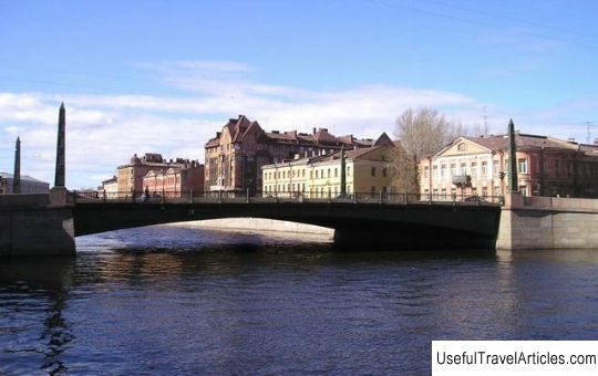 Egyptian bridge description and photo - Russia - Saint Petersburg: Saint Petersburg