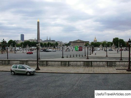 Place de la Concorde description and photos - France: Paris