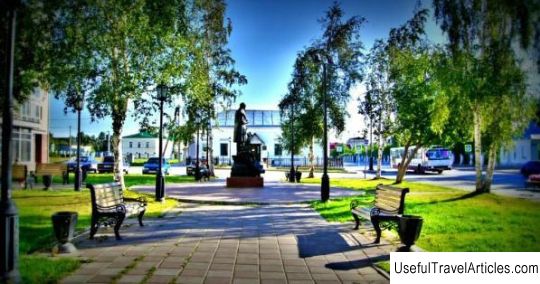 Monument to P. P. Ershov and fairy-tale heroes description and photo - Russia - Ural: Tobolsk