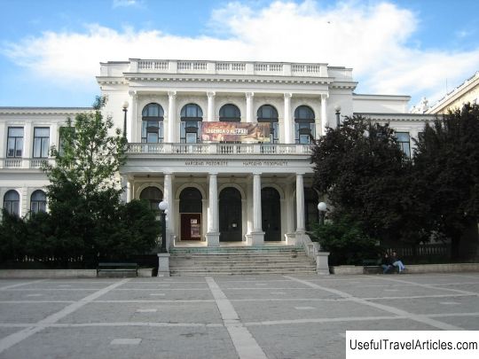 National Theater (Narodno pozoriste Sarajevo) description and photos - Bosnia and Herzegovina: Sarajevo