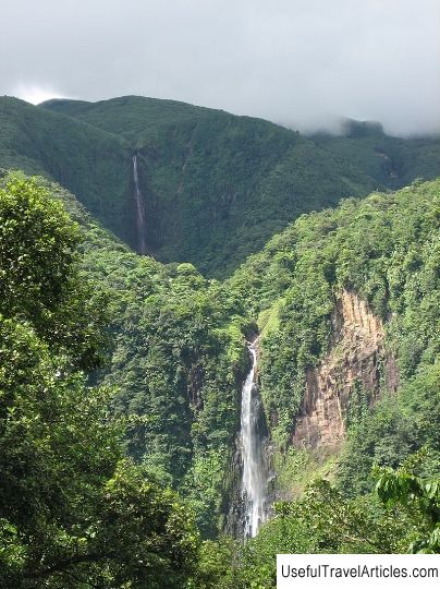Carbet Falls description and photos - Guadeloupe