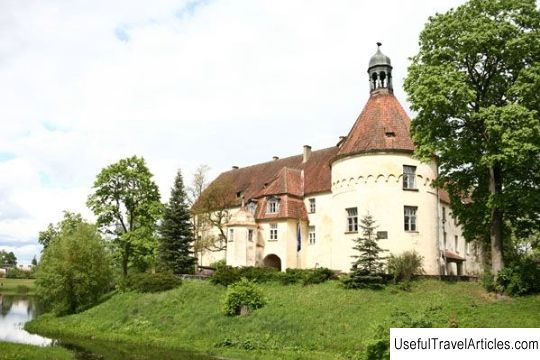 Jaunpils pils castle description and photos - Latvia: Dobele