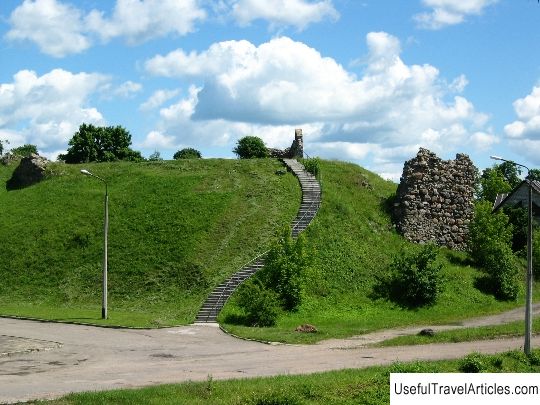 Livonian Order castle ruins (Rezeknes pilsdrupas) description and photos - Latvia: Rezekne