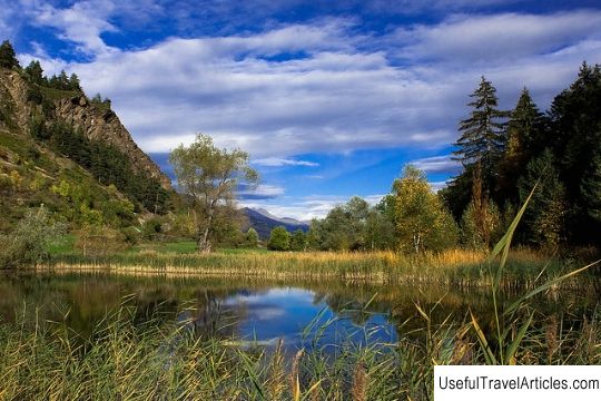Lake Lolair Nature Reserve description and photos - Italy: Val d'Aosta