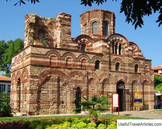 Church of Christ Pantocrator description and photos - Bulgaria: Nessebar