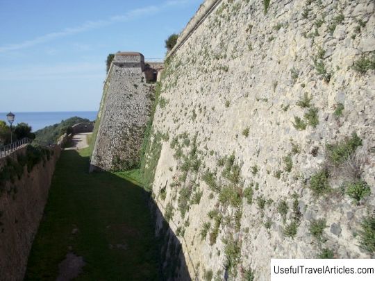 Fortress Rocca Aldobrandesca description and photos - Italy: Monte Argentario