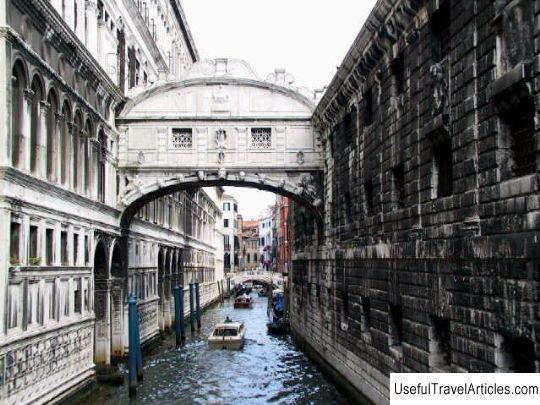 Bridge of Sighs (Ponte dei Sospiri) description and photos - Italy: Venice