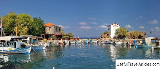 Skala Sykamnias description and photos - Greece: Lesvos Island