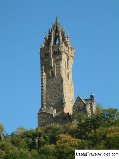 Wallace Monument description and photos - Great Britain: Sterling