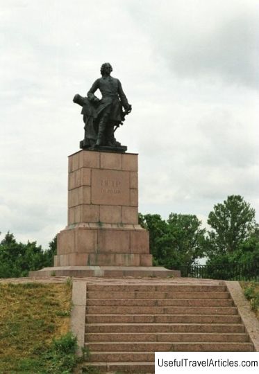 Monument to Peter I description and photo - Russia - Leningrad region: Vyborg