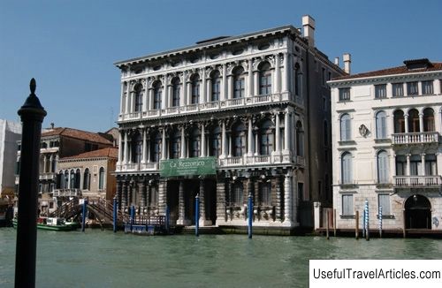 Ca 'Rezzonico palace description and photos - Italy: Venice