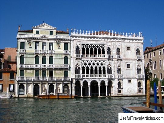 Ca 'd'Oro palace description and photos - Italy: Venice