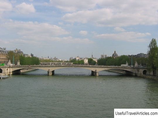 Pont du Carrousel description and photos - France: Paris