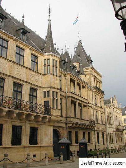 Grand Ducal Palace description and photos - Luxembourg: Luxembourg