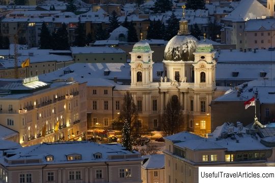 Church of the Holy Trinity (Dreifaltigkeitskirche) description and photos - Austria: Salzburg (city)