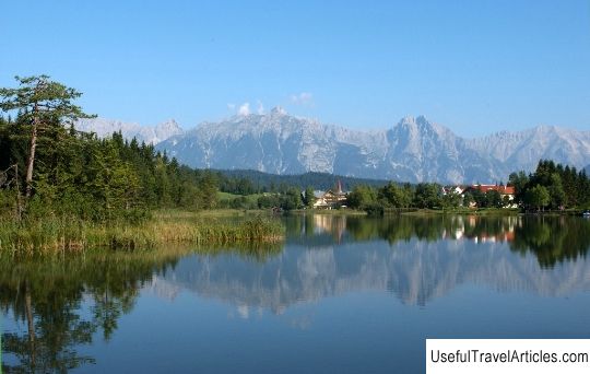 Wildsee lake description and photos - Austria: Seefeld