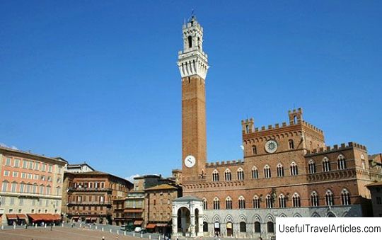 Torre del Mangia tower description and photos - Italy: Siena