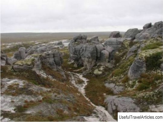 Natural monument ”Stone City” description and photo - Russia - North-West: Nenets Autonomous Okrug