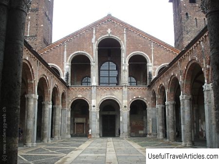 Church of St. Ambrosio description and photos - Italy: Milan