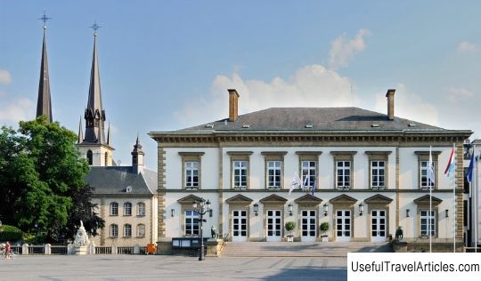Luxembourg City Hall description and photos - Luxembourg: Luxembourg