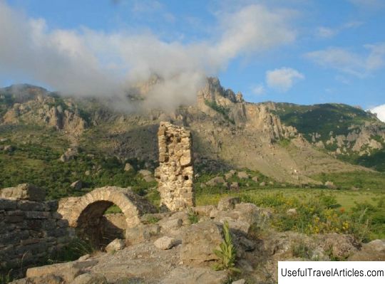 Funa fortifications description and photo - Crimea: Alushta