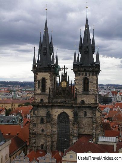 Tyn Church (Kostel Panny Marie pred Tynem) description and photos - Czech Republic: Prague